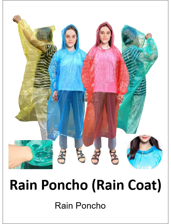 Rain Poncho (Rain Coat)